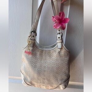 Coach Cream mini Shoulder Bag